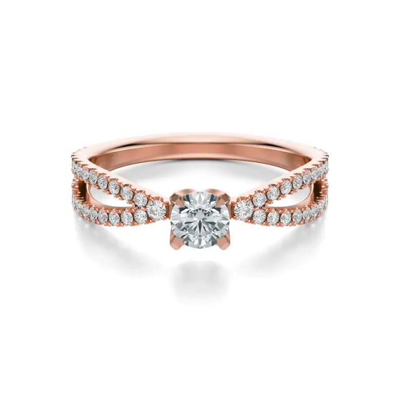 Pierścionek z diamentami